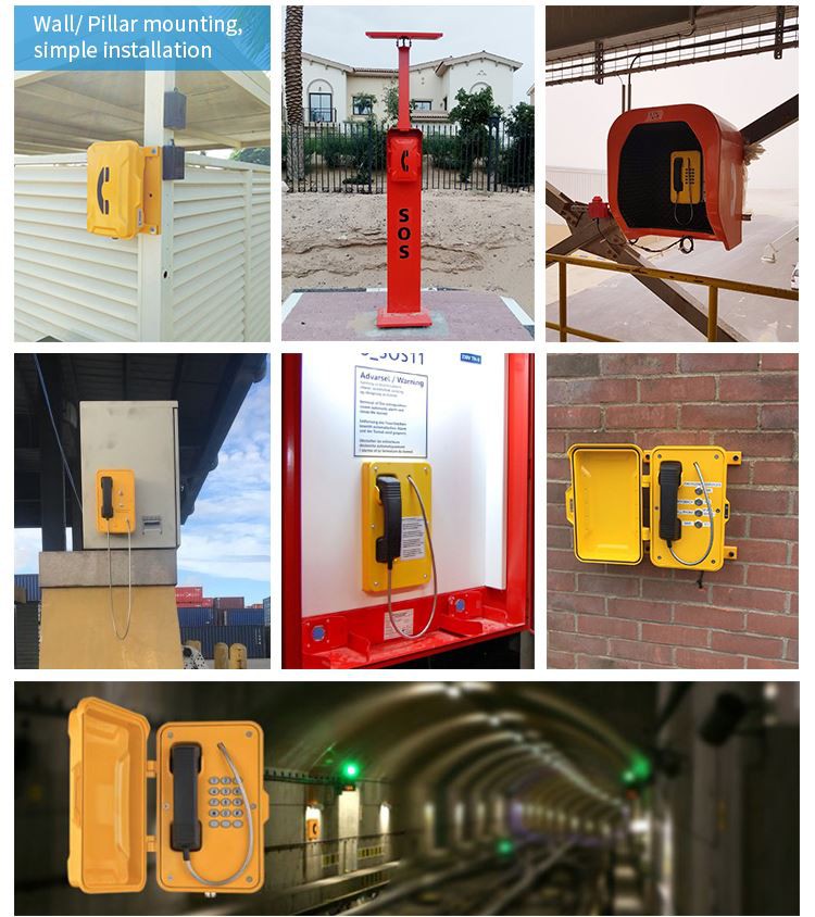 Waterproof Industrial Telephone 