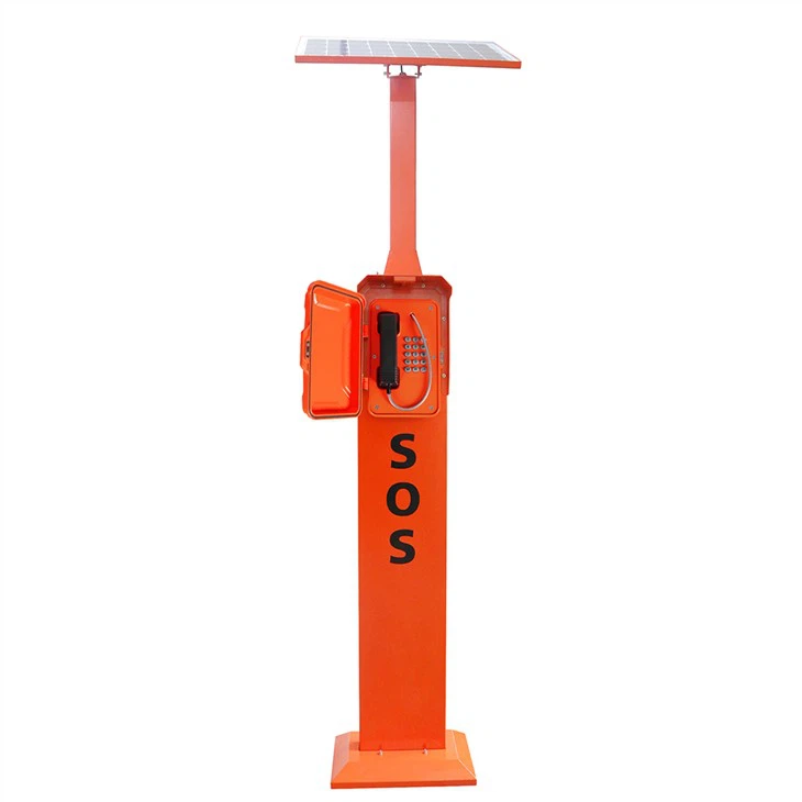 Highway GSM Telephone Pillar, Vandal Resistant 3G/4G Emergency Radiotelephone Telephons