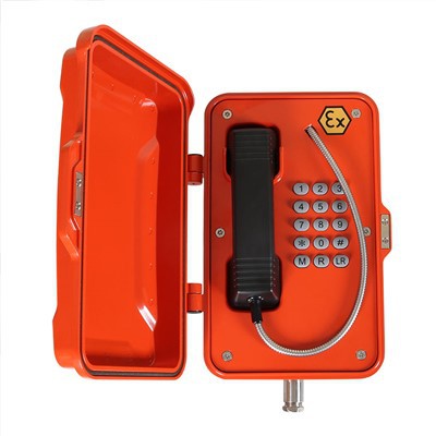 Plahvatuskindel analoogtelefon, talub madalat temperatuuri karmides oludes